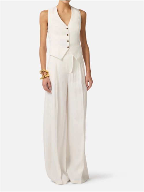 GILET ELISABETTA FRANCHI | GL00862E2360 AVORIO